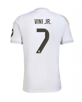 Billige Fotballdrakt Real Madrid Vinicius Junior #7 Replika Hjemmedrakt 2025-26 Kortermet Billige Fotballdrakt Real Madrid Vinicius Junior #7 Replika Hjemmedrakt 2025-26 Kortermet